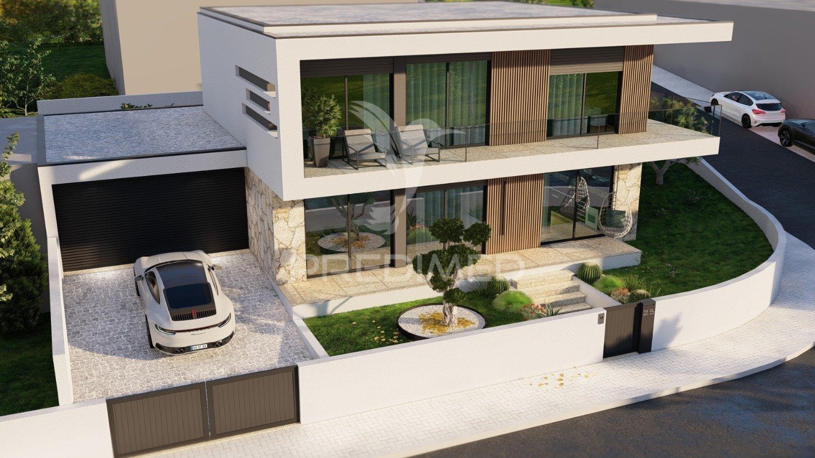 Lote para construção com projeto