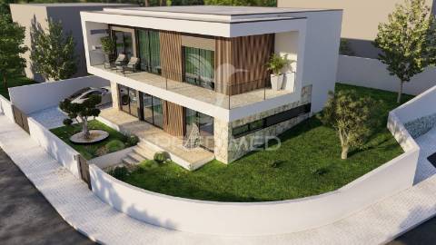 Lote para construção com projeto