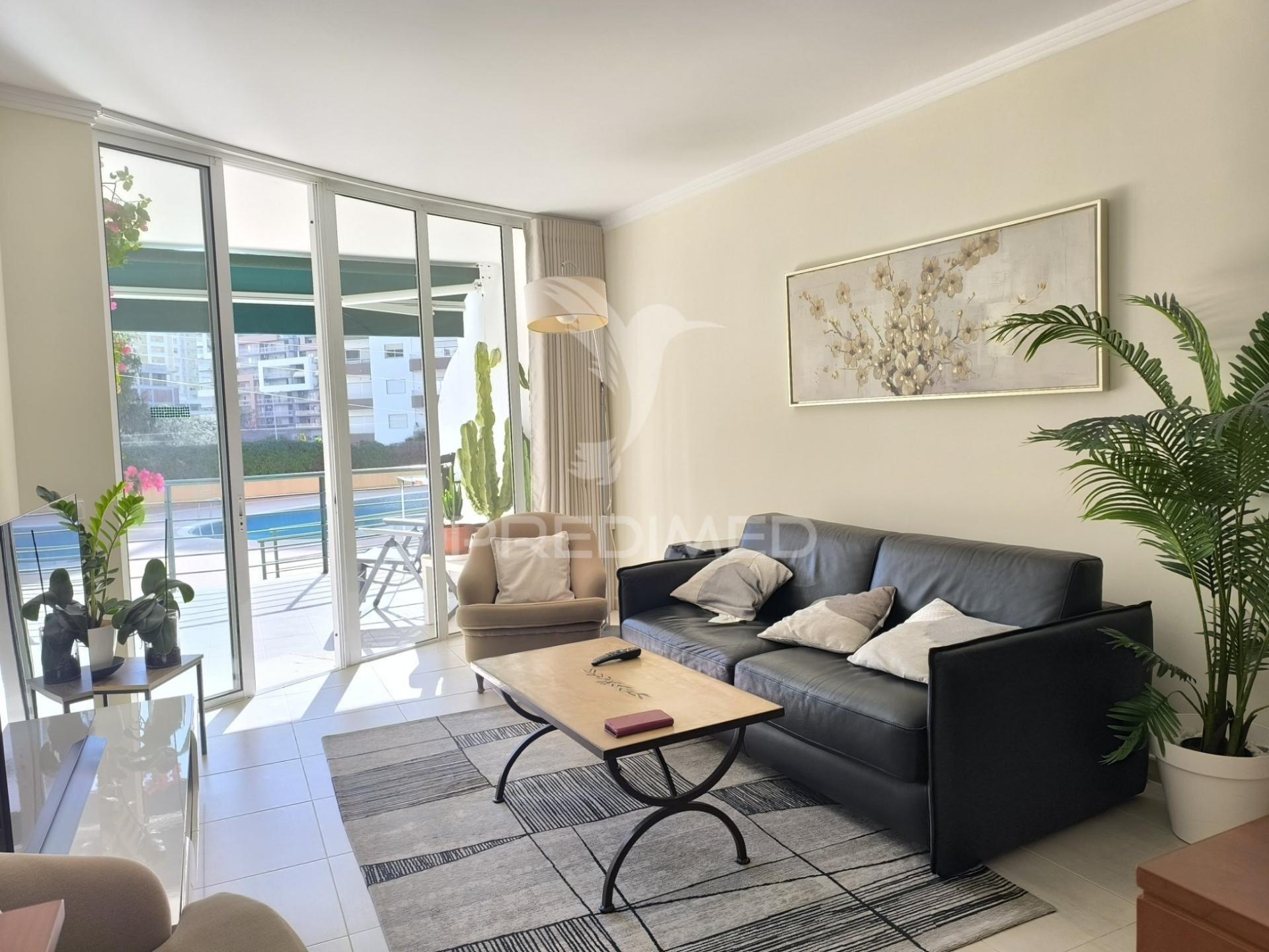 T2 condomínio fechado na praia da rocha