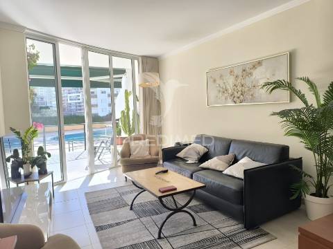 T2 condomínio fechado na praia da rocha