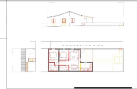 Moradia térrea para reconstrução