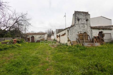 Moradia típica alentejana t2 + t2 com pomar no centro do alandroal com 2.659 m2