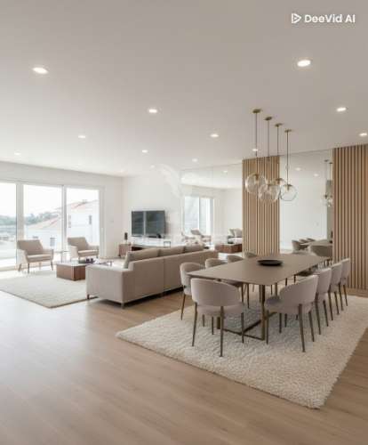 Moradia t4 geminada com piscina