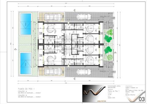 Moradia t4 geminada no centro de fernão ferro
