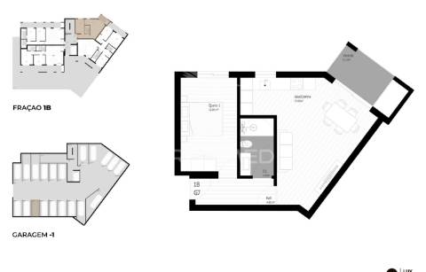 Apartamento t1 | são joão premium – pedrouços, maia