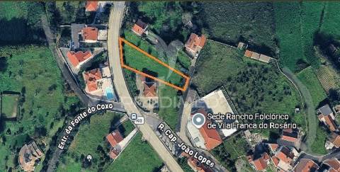 Terreno com 884 m2 - vila franca do rosário