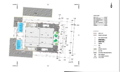 Moradia geminada com piscina e garagem ,fernão ferro.
