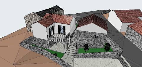 Ruinas, para venda, na candelária com projeto de construção aprovado