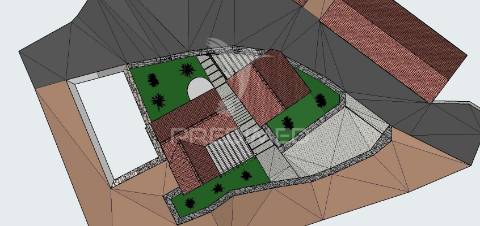 Ruinas, para venda, na candelária com projeto de construção aprovado