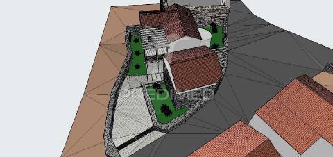 Ruinas, para venda, na candelária com projeto de construção aprovado