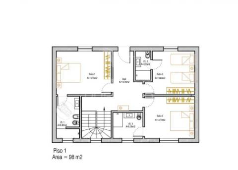 Moradia nova t3 (3 suítes) com charme tradicional a 10 min de tomar!