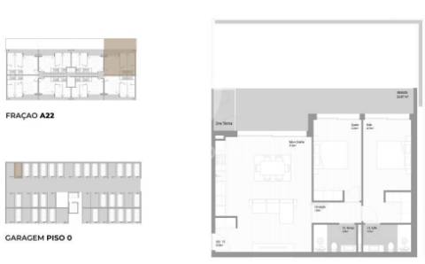 Apartamento t2 | gondomar green – fânzeres, gondomar