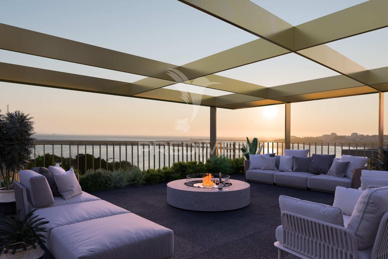 Apartamento t4, no edifício marina douro 1 em canidelo