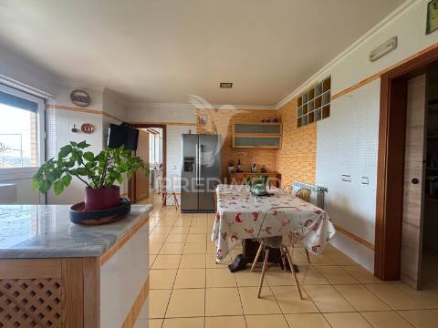 Moradia tradicional t4 com piscina e vista desafogada sobre o campo no carvalhal benfeito