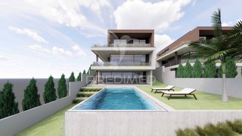 Moradia individual t3 + escritório - lago, amares (3 pisos)