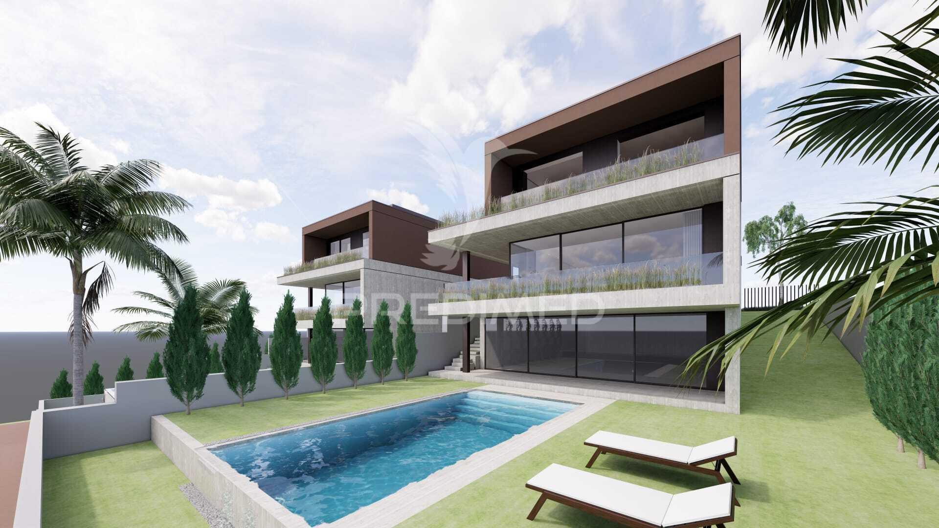 Moradia individual t3 + escritório - lago, amares (3 pisos)