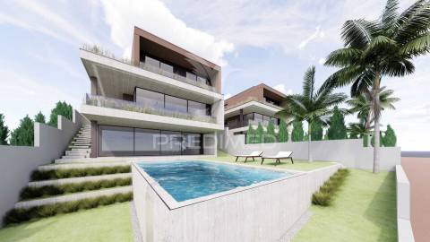 Moradia individual t3 + escritório - lago, amares (3 pisos)