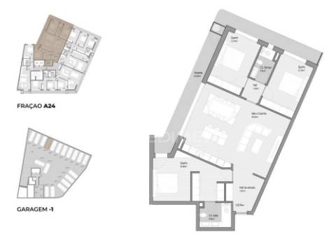 Apartamento t3 | “trofa premium” – trofa, porto