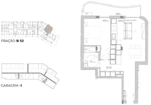 Apartamento t1 | “gaia premium” – gaia, porto