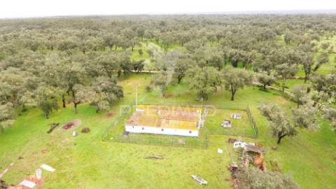 Monte alentejano com 12 hectares junto á barragem de fonte de cerne