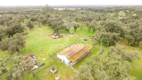 Monte alentejano com 12 hectares junto á barragem de fonte de cerne