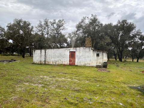 Monte alentejano com 12 hectares junto á barragem de fonte de cerne