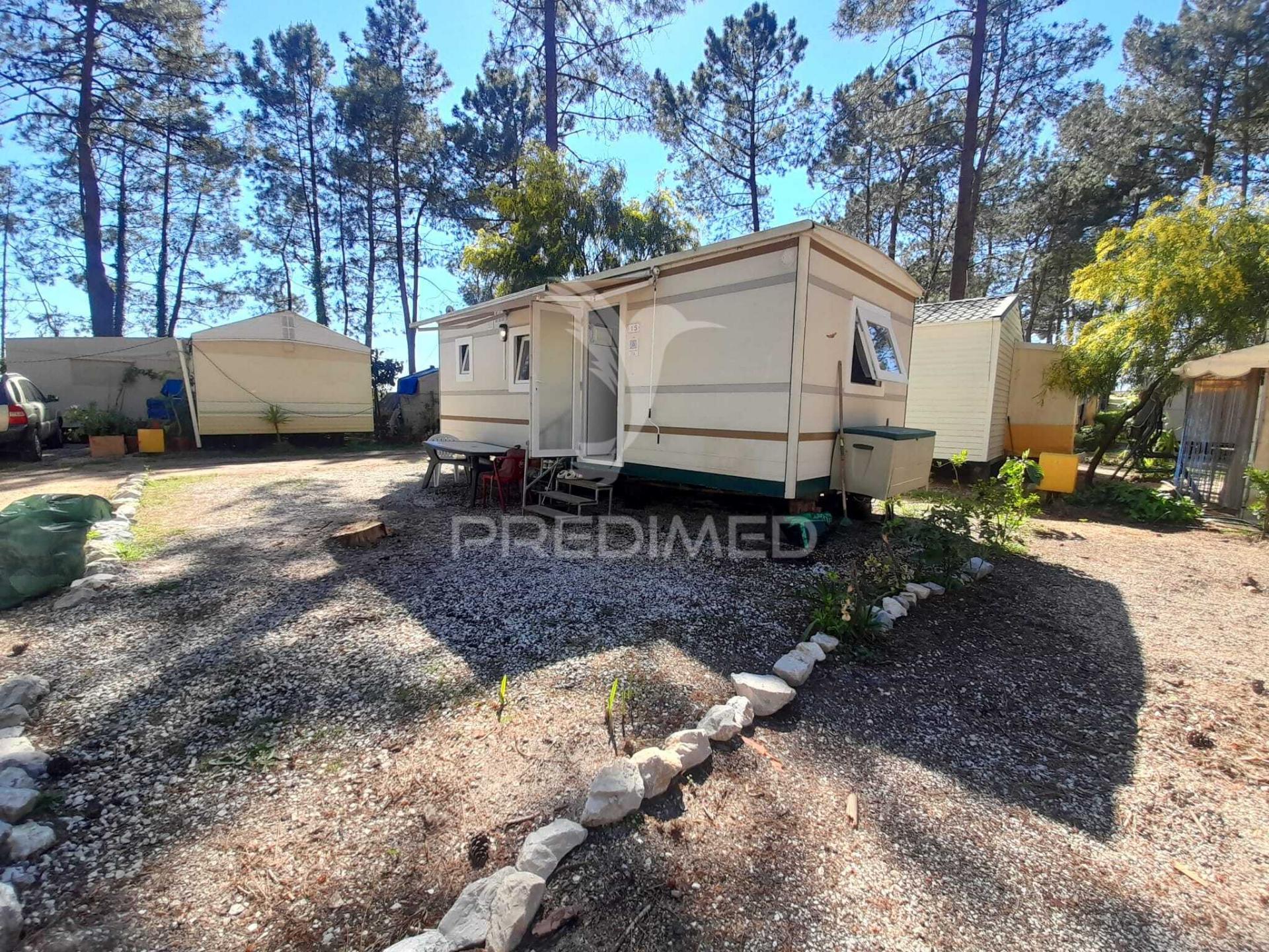 Mobil home t2 em camping pinhal novo.
