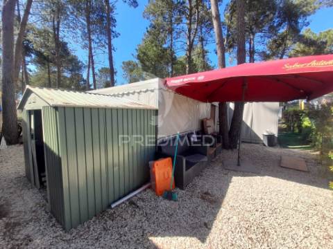 Mobil home t3 + anexo e lavandaria, camping pinhal novo.