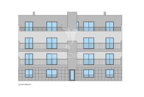 T1 num 1º andar, edifício em construção, central - fracção e