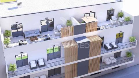 T1 num 1º andar, edifício em construção, central - fracção h