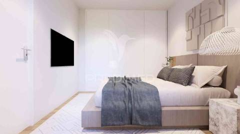 T1 num 1º andar, edifício em construção, central - fracção h