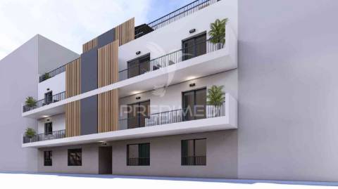 T1 num 1º andar, edifício em construção, central - fracção m