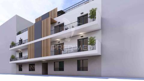 T1 num 1º andar, edifício em construção, central - fracção m