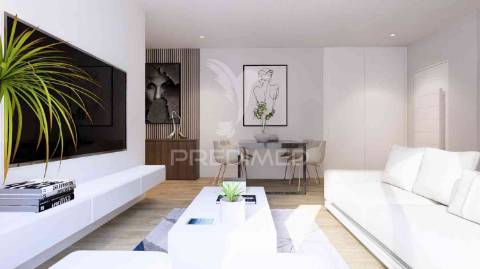 T1 num 1º andar, edifício em construção, central - fracção i