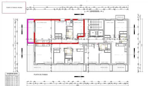T2 em monte gordo, em edifício na 2ª linha com piscina