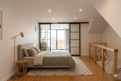 Loft t1 único — luz, conforto e design com personalidade