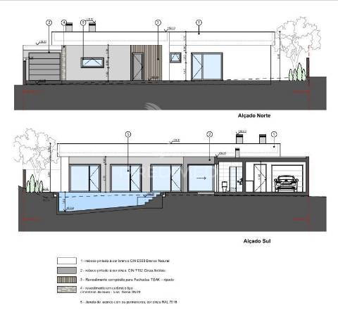 Moradia térrea com piscina