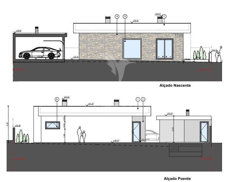 Moradia térrea com piscina