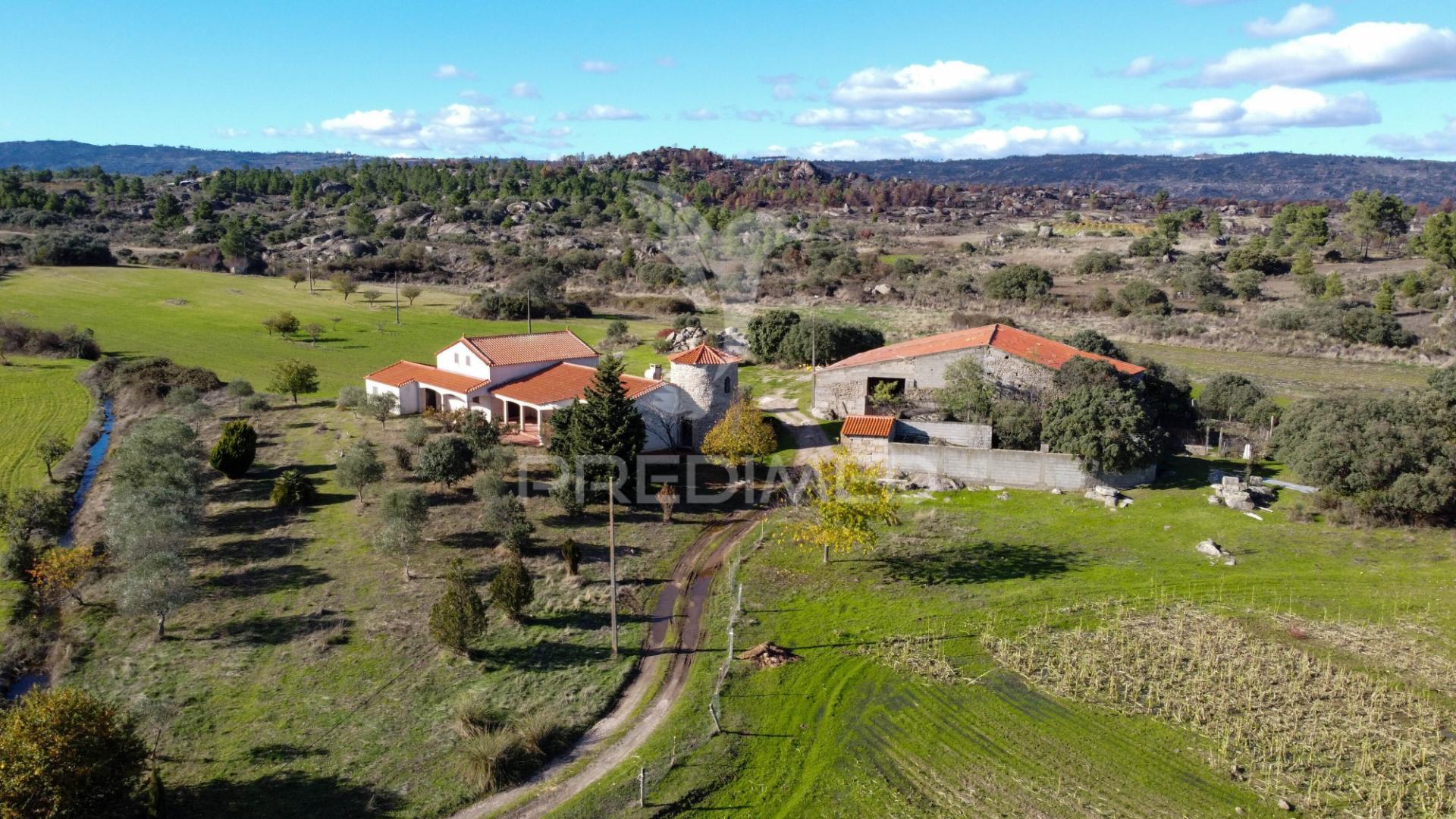 Quinta única com mais de 18 hectares junto a marialva e ao douro