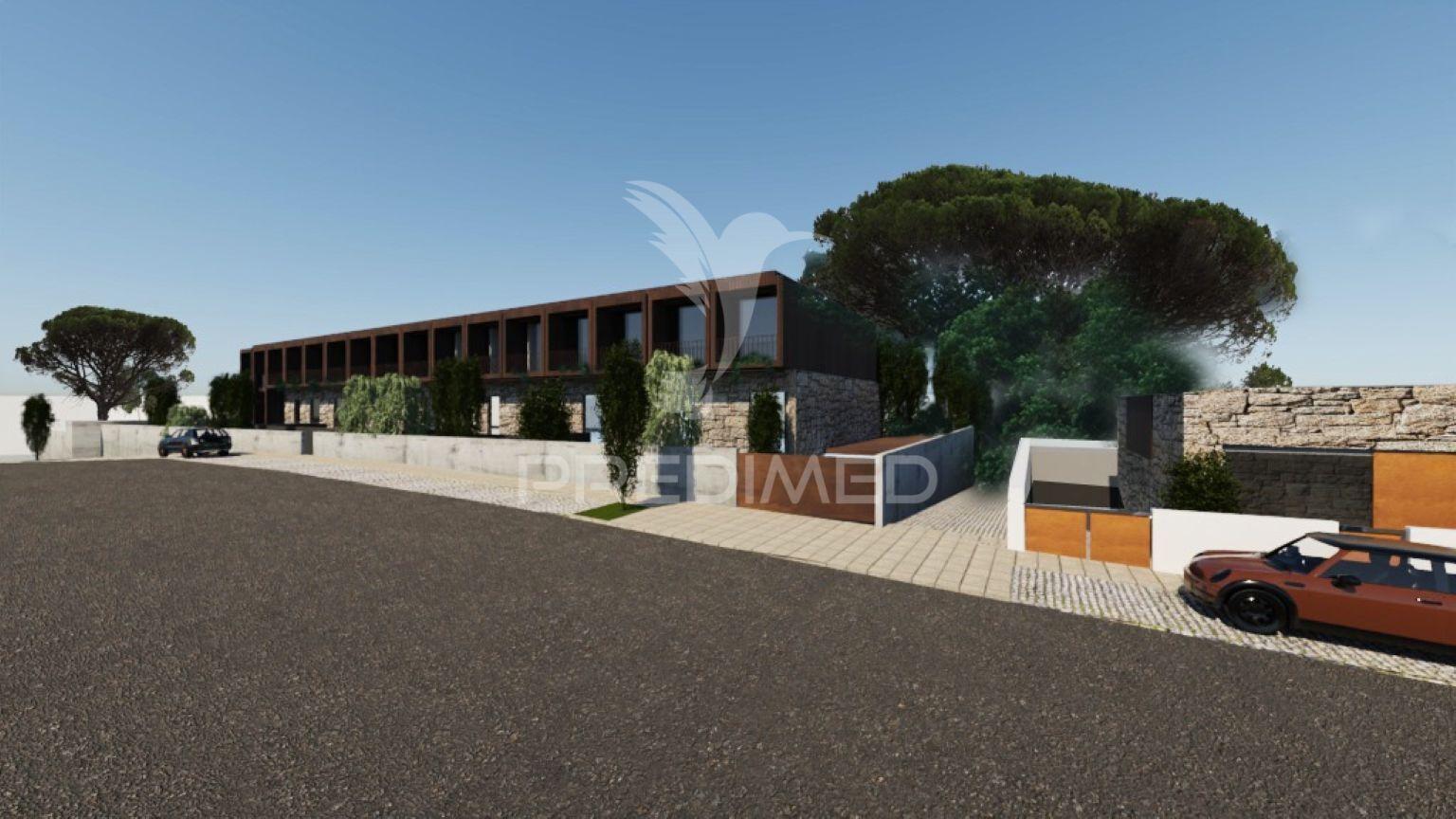 Terreno com pip aprovado para 24 fogos – zona aru – s. pedro da cova, gondomar