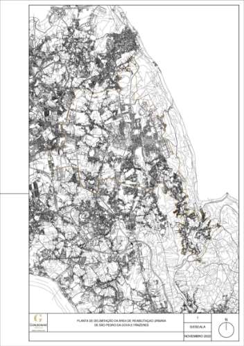 Terreno com pip aprovado para 24 fogos – zona aru – s. pedro da cova, gondomar