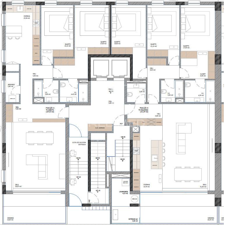 Apartamento t3 no fantástico empreendimento em nogueira