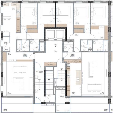 Apartamento t3 empreendimento em nogueira
