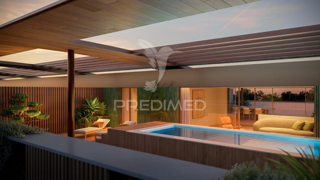 Penthouse duplex t3+ com piscina privativa | foz do douro