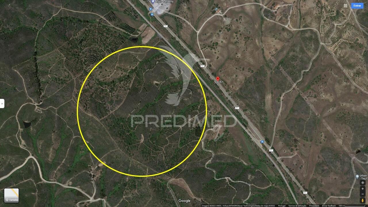 S. bartolomeu messines. terreno rústico com 453.680m2 com viabilidade turismo rural