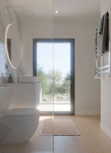 Moradia t4 de arquitetura moderna – urbanização da meia via