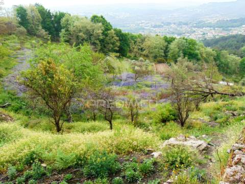 Terreno em lordelo / parque natural do alvão - vila real