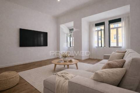 Apartamento t3 no centro de lisboa, arroios