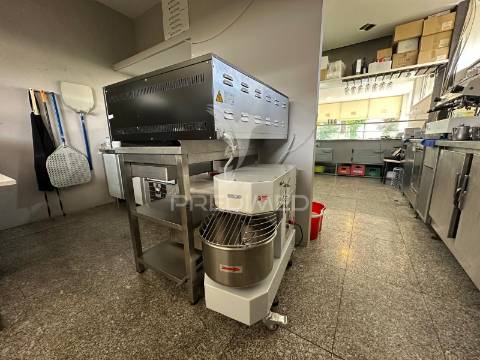 Trespasse de pizzaria em localização premium – gualtar, braga