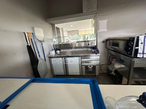 Trespasse de pizzaria em localização premium – gualtar, braga